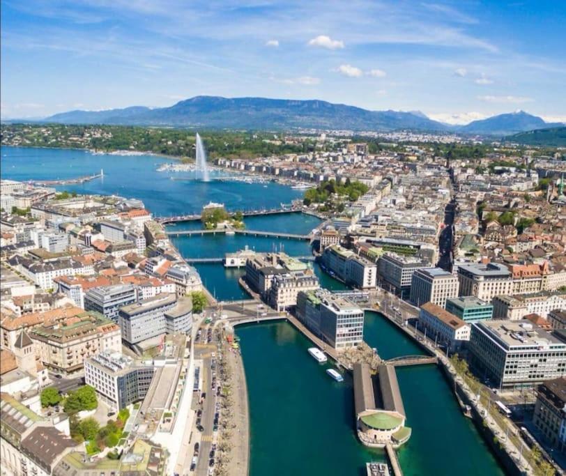 Апартаменти Modern'Blue - Gare Annemasse A 3Min-Geneve Acces Direct Екстер'єр фото