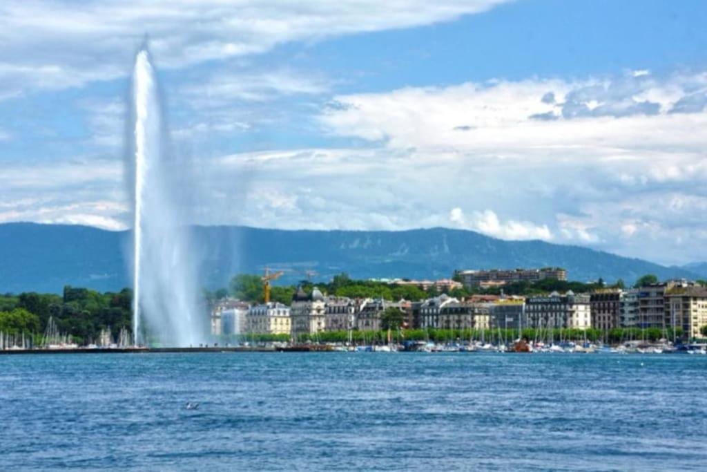 Апартаменти Modern'Blue - Gare Annemasse A 3Min-Geneve Acces Direct Екстер'єр фото