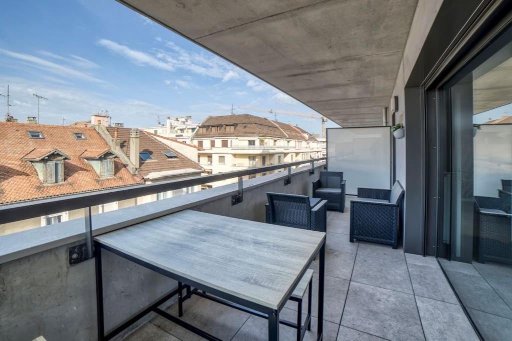 Апартаменти Modern'Blue - Gare Annemasse A 3Min-Geneve Acces Direct Екстер'єр фото