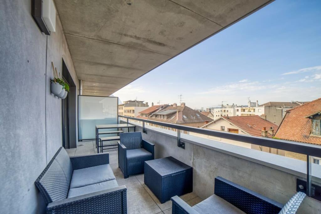Апартаменти Modern'Blue - Gare Annemasse A 3Min-Geneve Acces Direct Екстер'єр фото